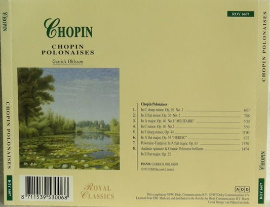 Frédéric Chopin - Garrick Ohlsson : Chopin Polonaises (CD, Album)