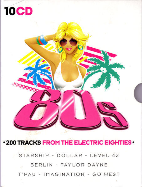 Various : 80s *200 Tracks From The Electric Eighties* (10xCD, Comp + Box)