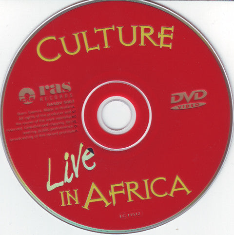 Culture : Live In Africa (DVD-V, NTSC)