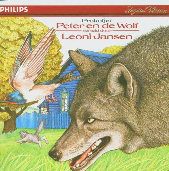 Sergei Prokofiev, Leoni Jansen : Peter En De Wolf Verteld Door Leoni Jansen (CD, Album)