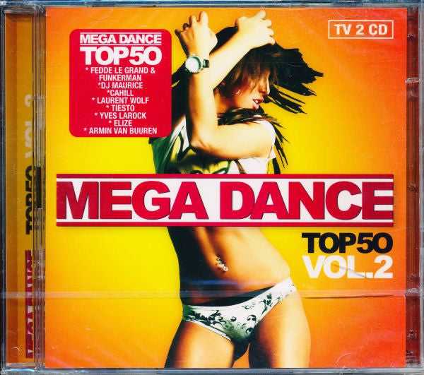 Various : Mega Dance Top 50 Vol.2 (2xCD, Comp)