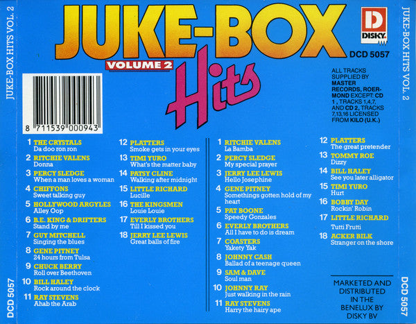 Various : Juke-Box Hits Volume 2 (2xCD, Comp)