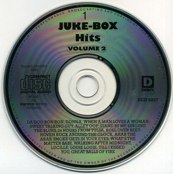 Various : Juke-Box Hits Volume 2 (2xCD, Comp)