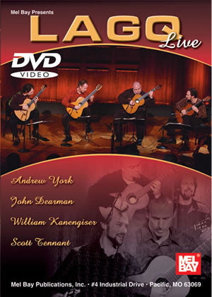 Los Angeles Guitar Quartet, Andrew York, John Dearman, William Kanengiser, Scott Tennant : LAGQ Live (DVD-V)