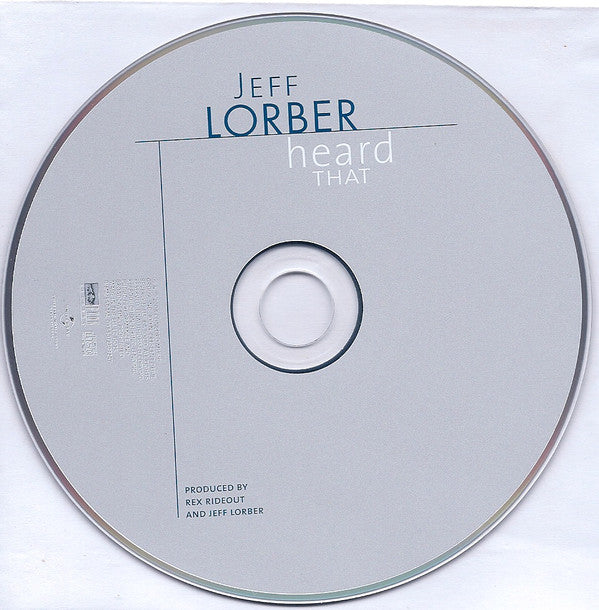 Jeff Lorber : Heard That (CD, Album)