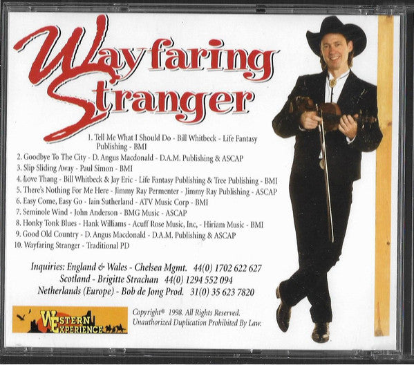 John Permenter : Wayfaring Stranger (CD, Album)