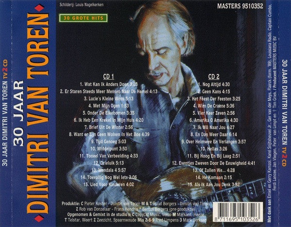 Dimitri Van Toren : 30 Jaar Dimitri Van Toren (2xCD, Comp)