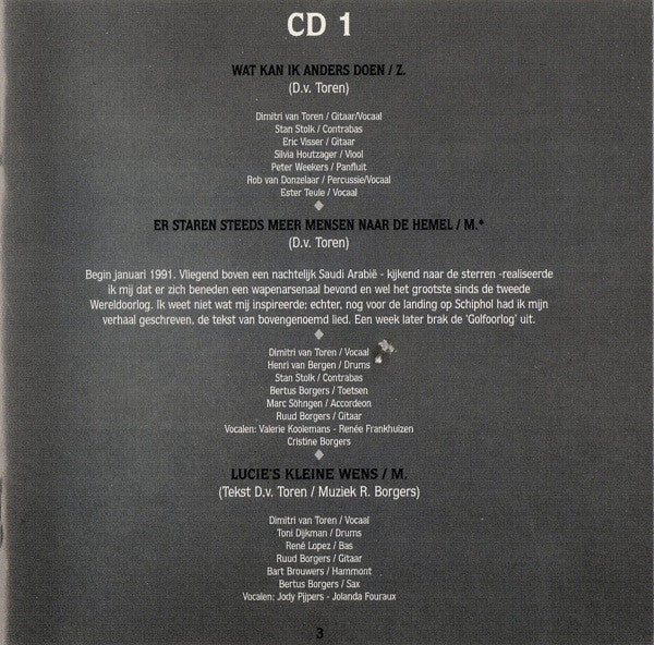 Dimitri Van Toren : 30 Jaar Dimitri Van Toren (2xCD, Comp)