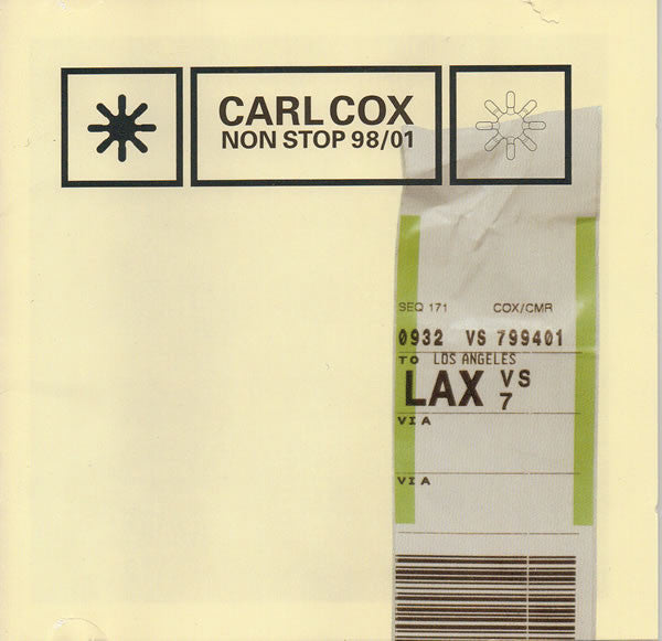 Carl Cox : Non Stop 98/01 (2xCD, Mixed)