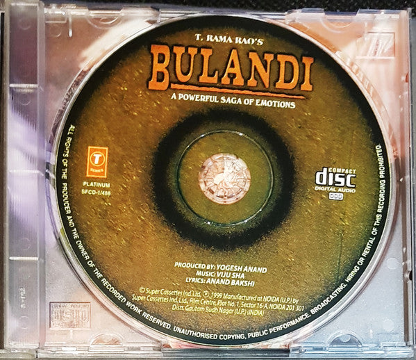 Viju Shah, Anand Bakshi : Bulandi (A Powerful Saga Of Emotions) (CD)