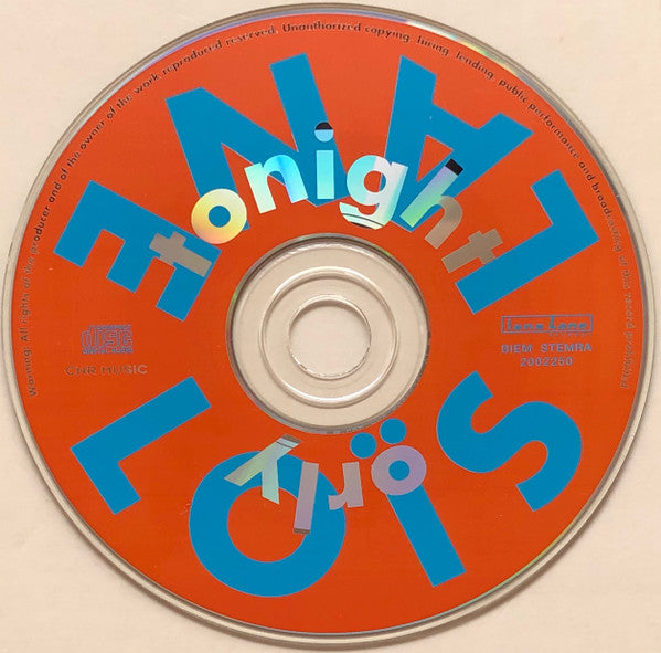 Loïs Lane : Tonight (CD, Single)