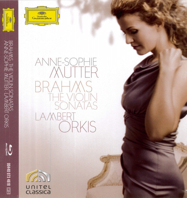 Anne-Sophie Mutter, Lambert Orkis, Johannes Brahms : The Violin Sonatas (Blu-ray, Multichannel)