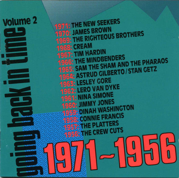 Various : Going Back In Time - Volume 2 1971-1956 (CD, Comp)