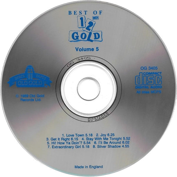 Various : Best Of 12 Inch Gold (Volume 5) (CD, Comp)