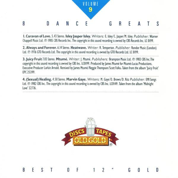 Various : Best Of 12 Inch Gold (Volume 9) (CD, Comp)