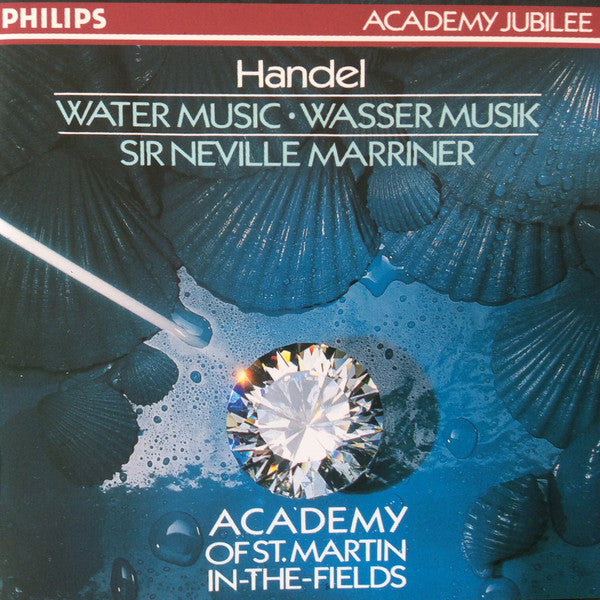Georg Friedrich Händel, The Academy Of St. Martin-in-the-Fields, Sir Neville Marriner : Water Music • Wassermusik (CD, Album, RE)