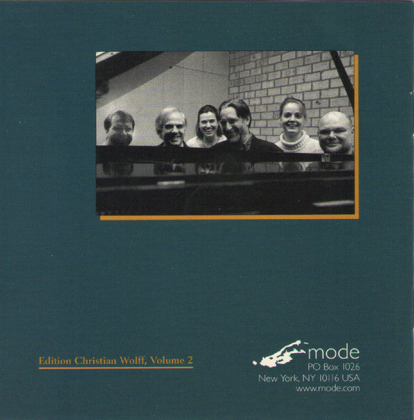 Christian Wolff - The Barton Workshop : I Like To Think Of Harriet Tubman (CD, Album)