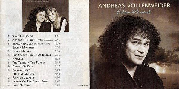 Andreas Vollenweider : Eolian Minstrel (CD, Album)