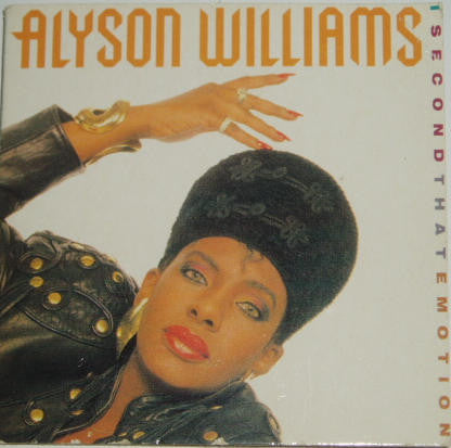Alyson Williams Feat. Chuck Stanley : I Second That Emotion (CD, Mini, Maxi)