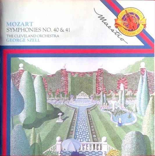 Wolfgang Amadeus Mozart, George Szell, The Cleveland Orchestra : Symphonies No. 40 & 41 "Jupiter"  (CD, Album, RE)