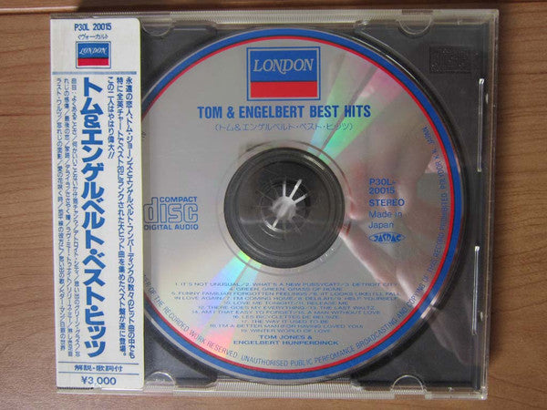 Engelbert Humperdinck, Tom Jones : Tom & Engelbert Best Hits (CD, Album, Comp)