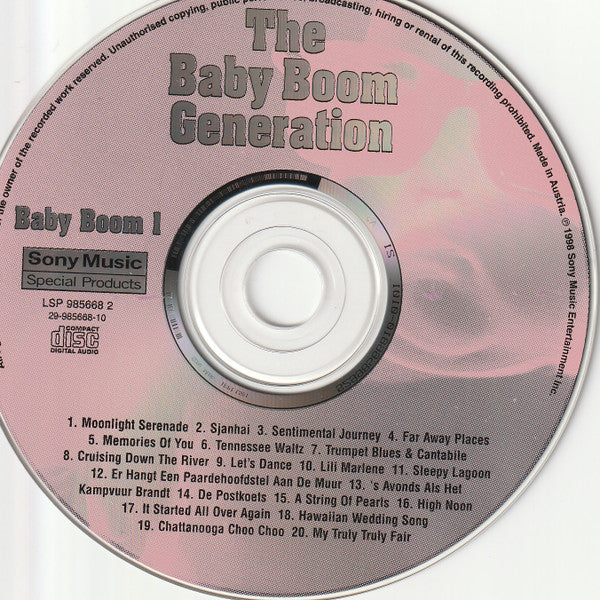 Various : The Baby Boom Generation  (3xCD, Comp)
