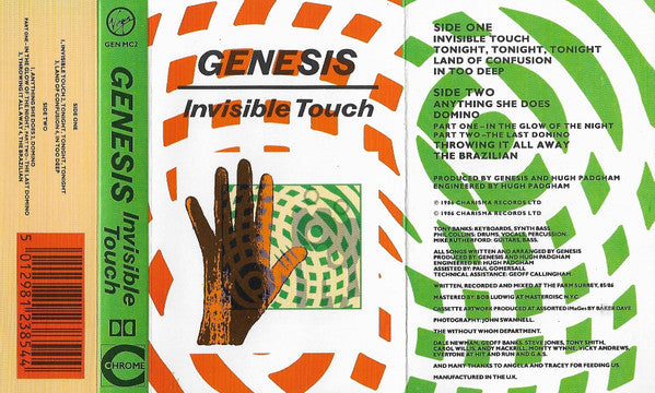 Genesis : Invisible Touch (Cass, Album)