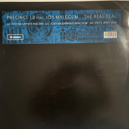 Precinct 13 Feat. Joy Malcolm : The Real Deal (12")
