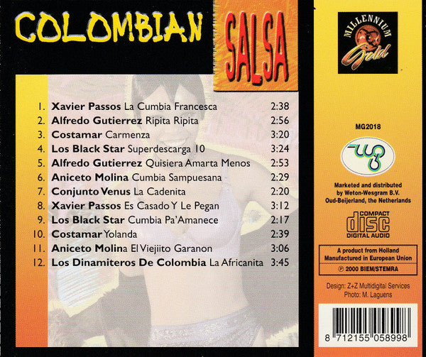 Various : Colombian Salsa (CD, Comp)