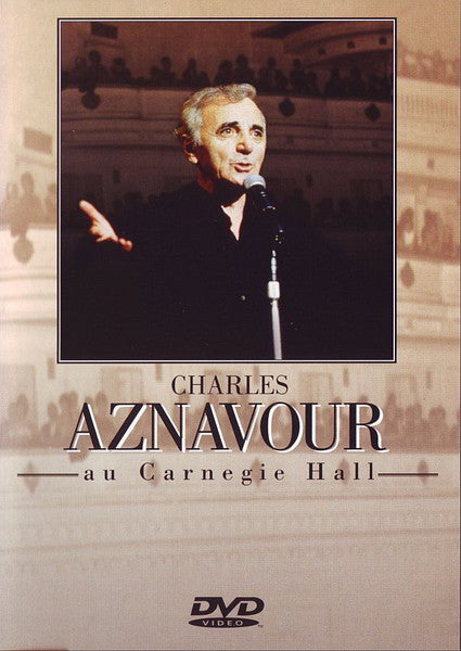 Charles Aznavour : Au Carnegie Hall (DVD-V, PAL)