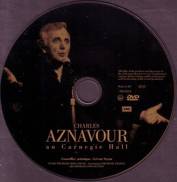 Charles Aznavour : Au Carnegie Hall (DVD-V, PAL)
