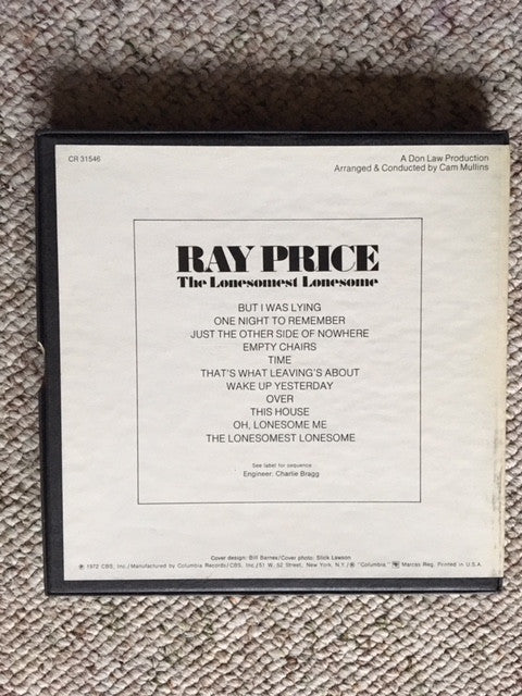 Ray Price : The Lonesomest Lonesome (Reel)