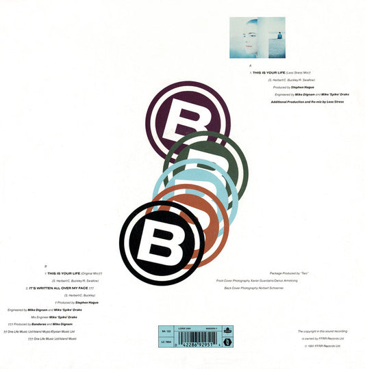 Banderas : This Is Your Life (12", Single)