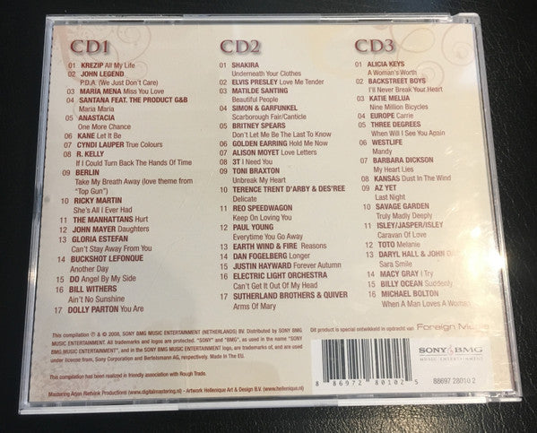 Various : Knuffelrock De 50 Mooiste Songs (3xCD, Comp)