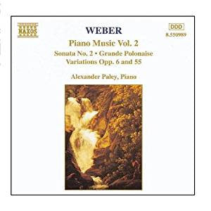 Carl Maria von Weber - Alexander Paley : Piano Music Vol. 2 (CD, Album)