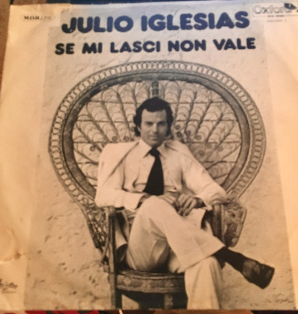 Julio Iglesias : Se Mi Lasci Non Vale (LP, Album, RE)