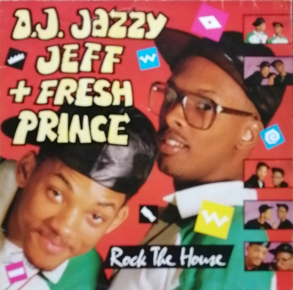 DJ Jazzy Jeff & The Fresh Prince : Rock The House (LP, Album)