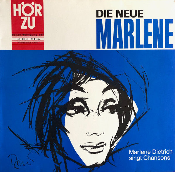 Marlene Dietrich : Die Neue Marlene (Marlene Dietrich Singt Chansons) (LP, Album)