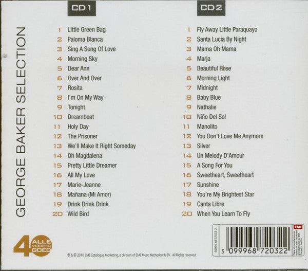 George Baker Selection : Alle 40 Goed - George Baker Selection (2xCD, Comp)