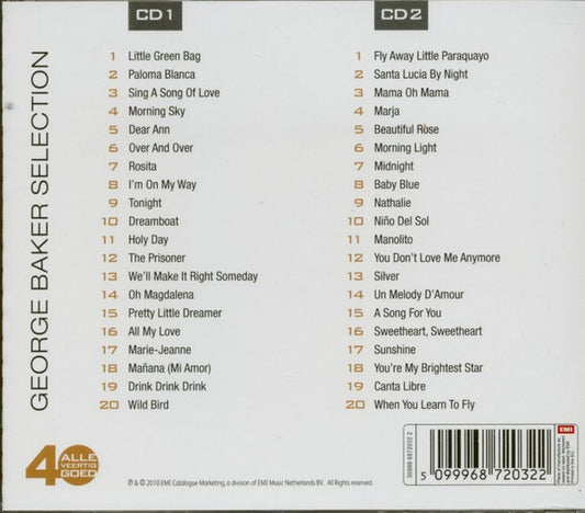 George Baker Selection : Alle 40 Goed - George Baker Selection (2xCD, Comp)
