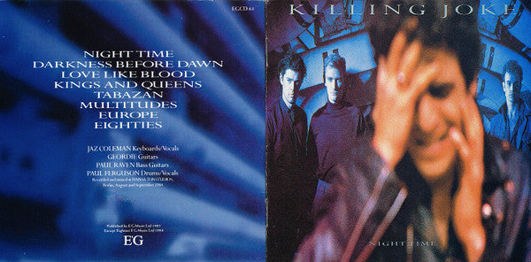 Killing Joke : Night Time (CD, Album)