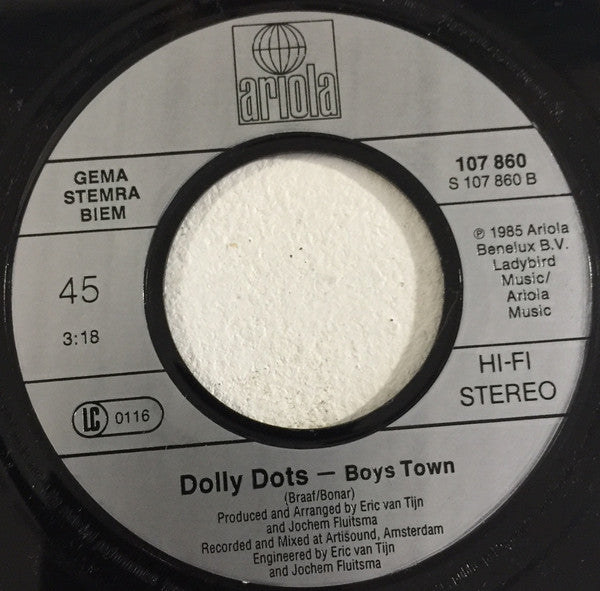 Dolly Dots : Unique. (7", Single)