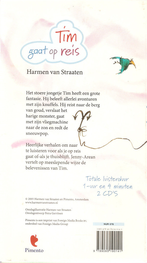 Jenny Arean, Harmen van Straaten : Tim Gaat Op Reis (2xCD)