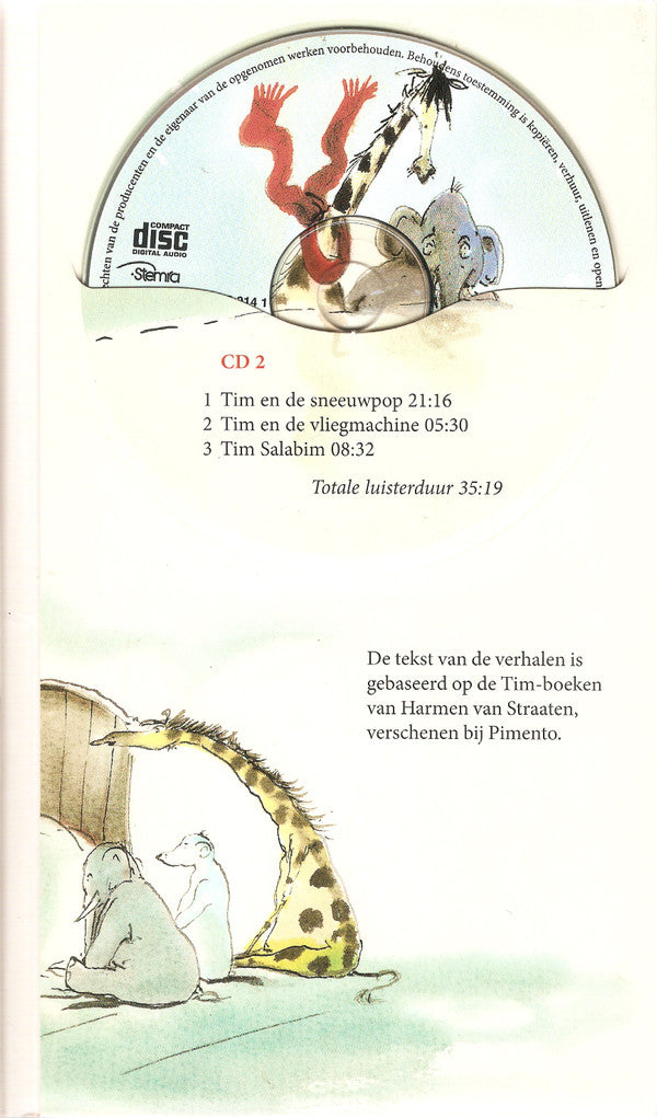 Jenny Arean, Harmen van Straaten : Tim Gaat Op Reis (2xCD)