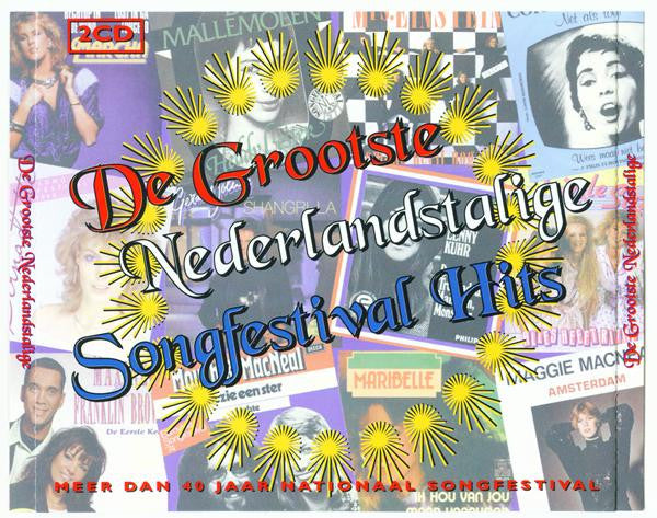 Various : De Grootste Nederlandstalige Songfestival Hits (2xCD, Comp)
