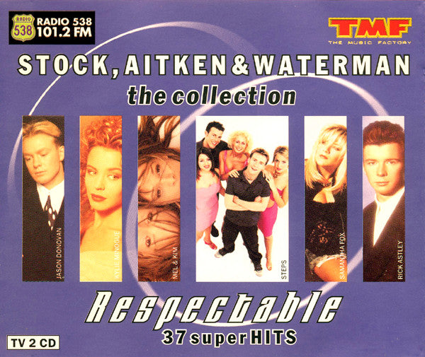Various : Stock, Aitken & Waterman - Respectable (The Collection) (2xCD, Comp, Fat)