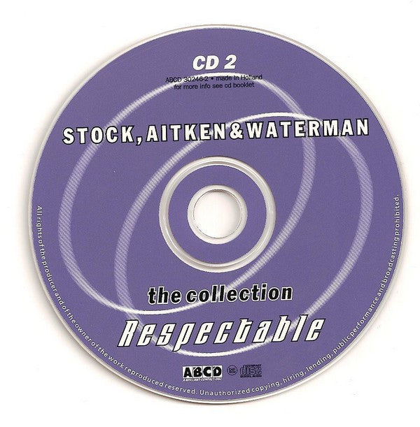 Various : Stock, Aitken & Waterman - Respectable (The Collection) (2xCD, Comp, Fat)