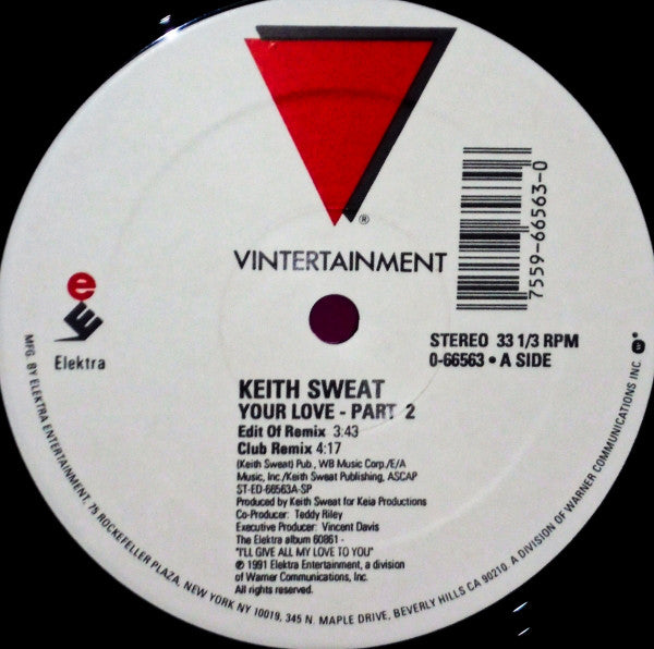 Keith Sweat : Your Love - Part 2 (12")