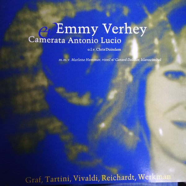 Emmy Verhey, Camerata Antonio Lucio, Chris Duindam, Marlene Hemmer, Gerard Dekker : Graf, Tartini, Vivaldi, Reichardt, Werkman (CD, Album)