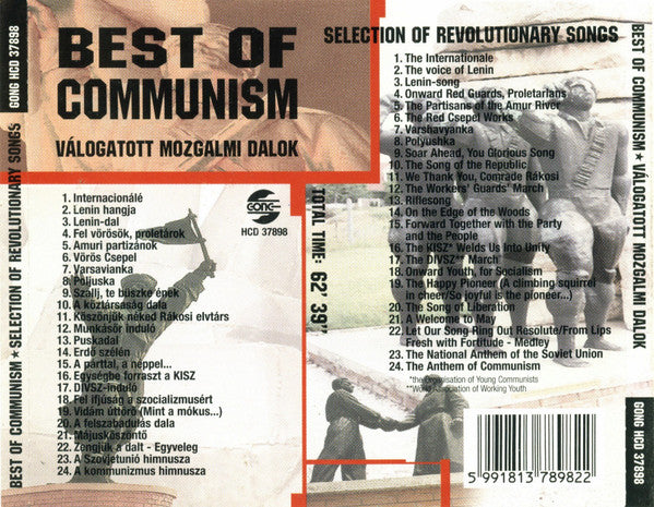 Various : Best Of Communism (Selection Of Revolutionary Songs / Válogatott Mozgalmi Dalok) (CD, Comp)